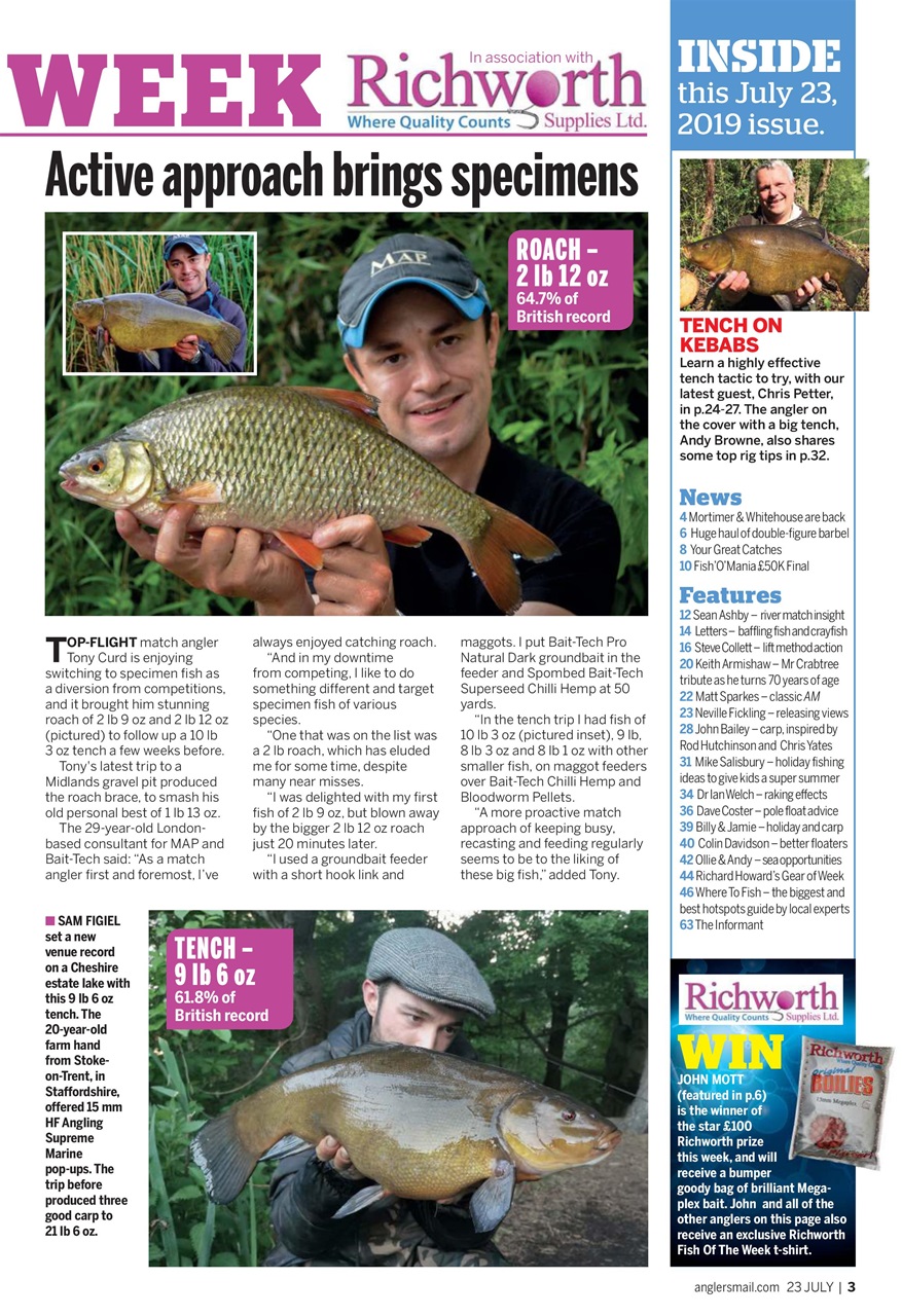 Anglers Mail Preview Pages