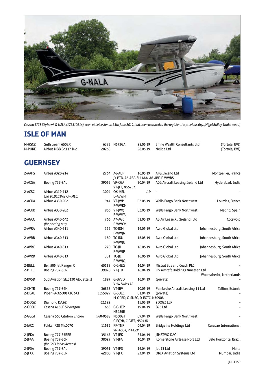 Air Britain News Preview Pages