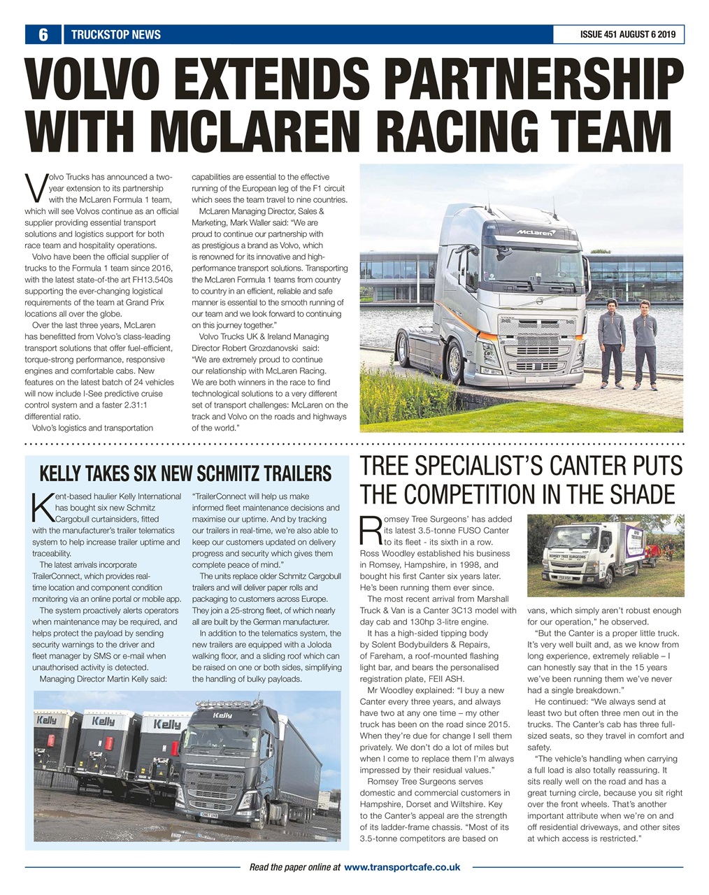 Truckstop News Preview Pages