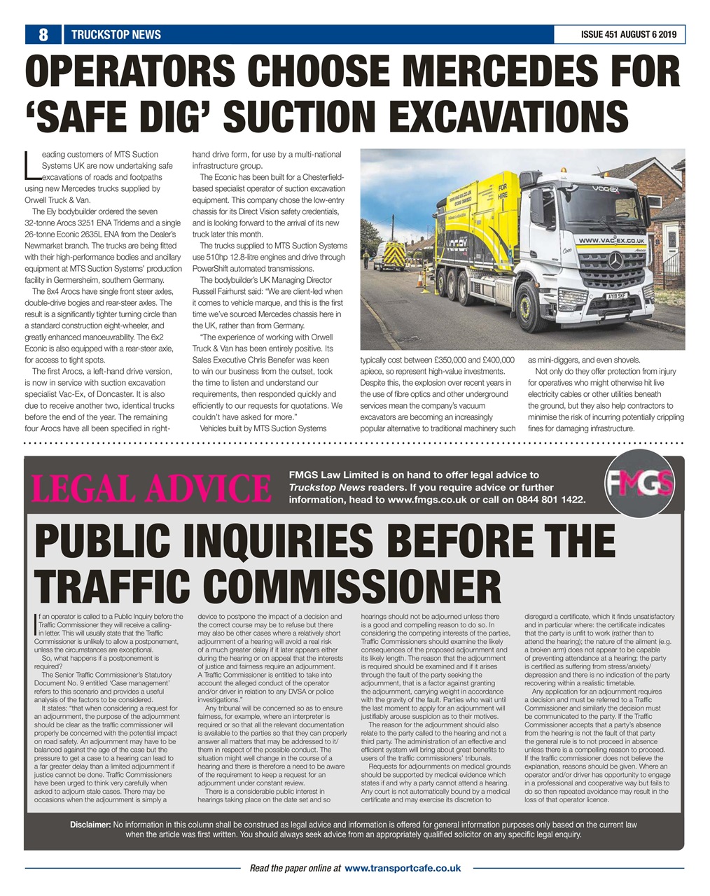 Truckstop News Preview Pages