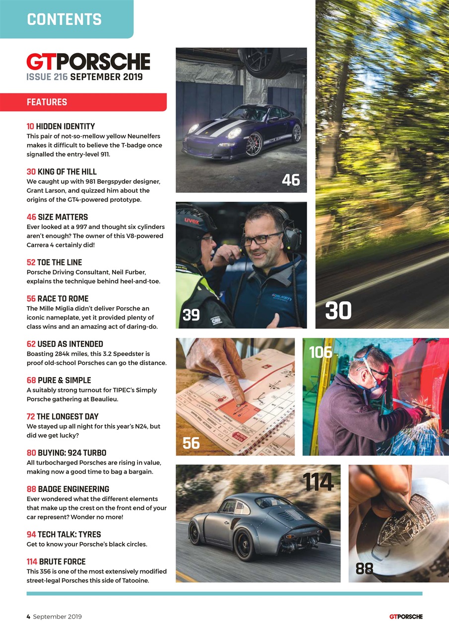 GT Porsche Preview Pages