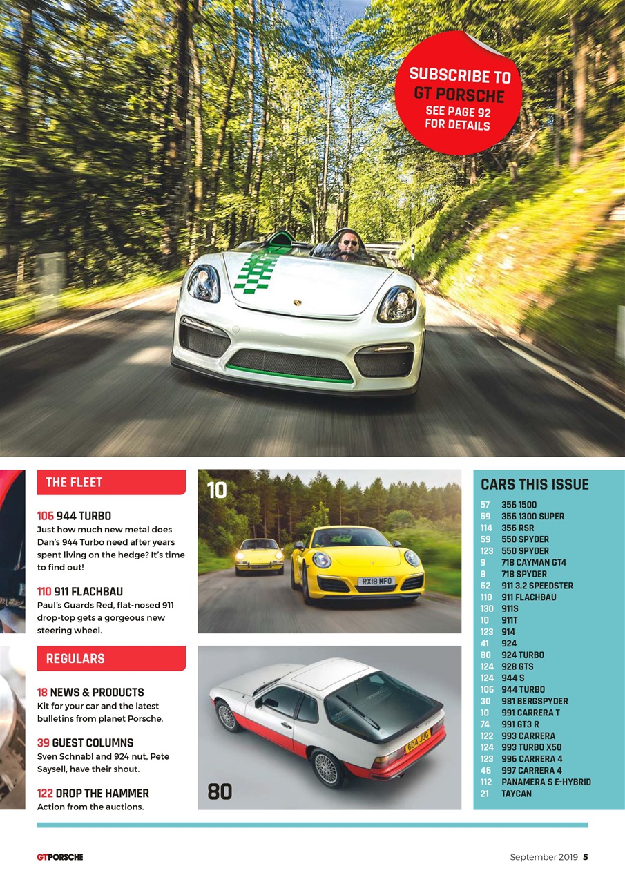 GT Porsche Preview Pages