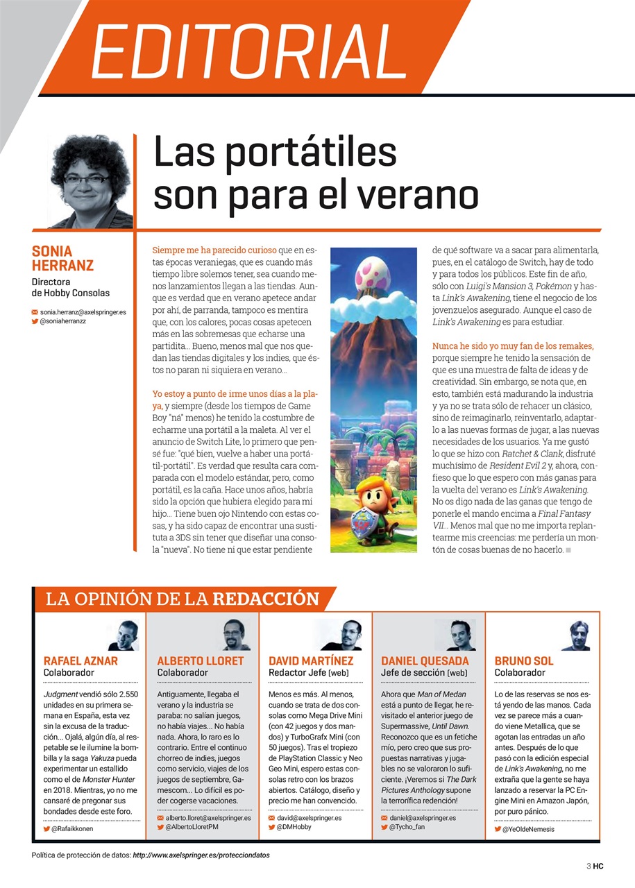 Hobby Consolas Preview Pages