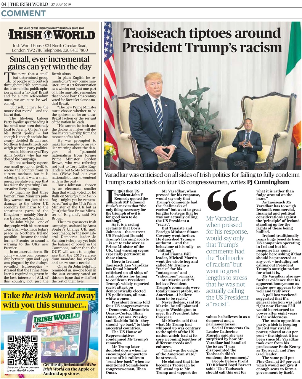 Irish World Preview Pages