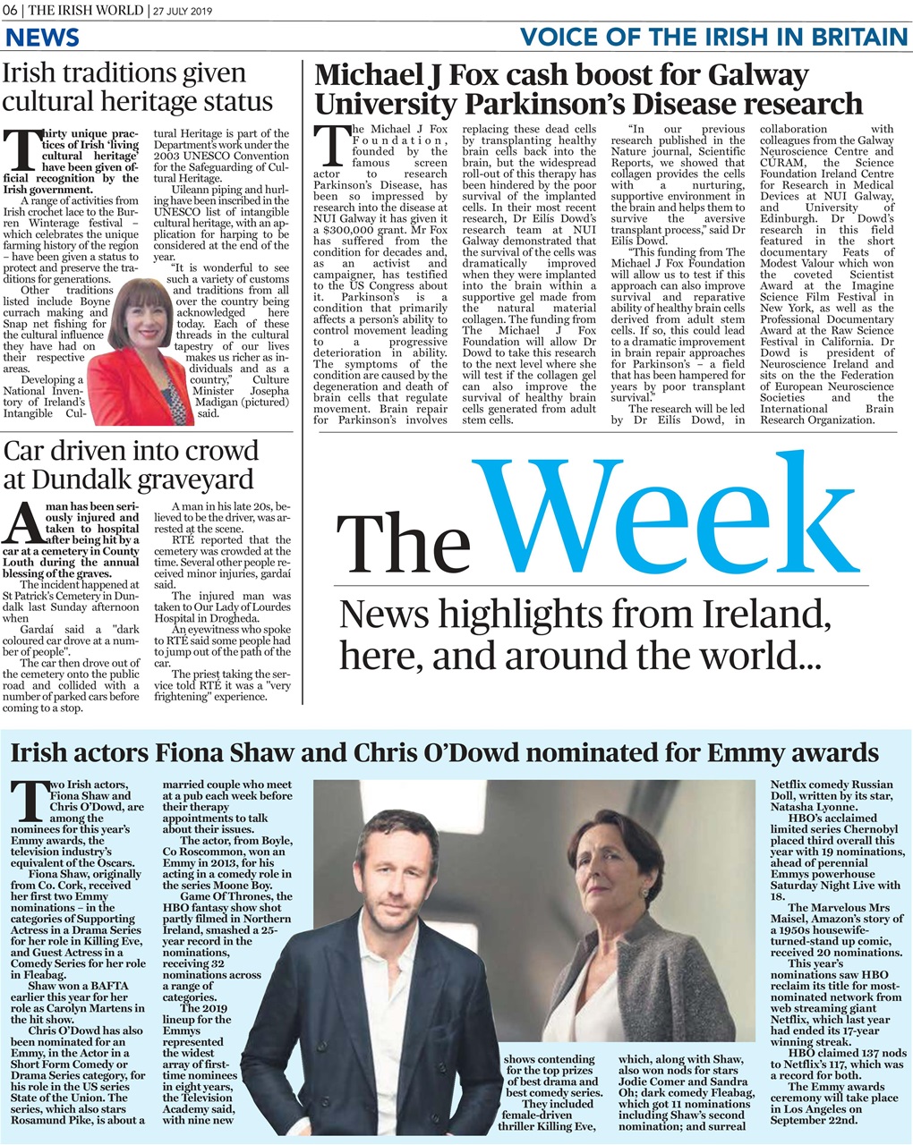 Irish World Preview Pages