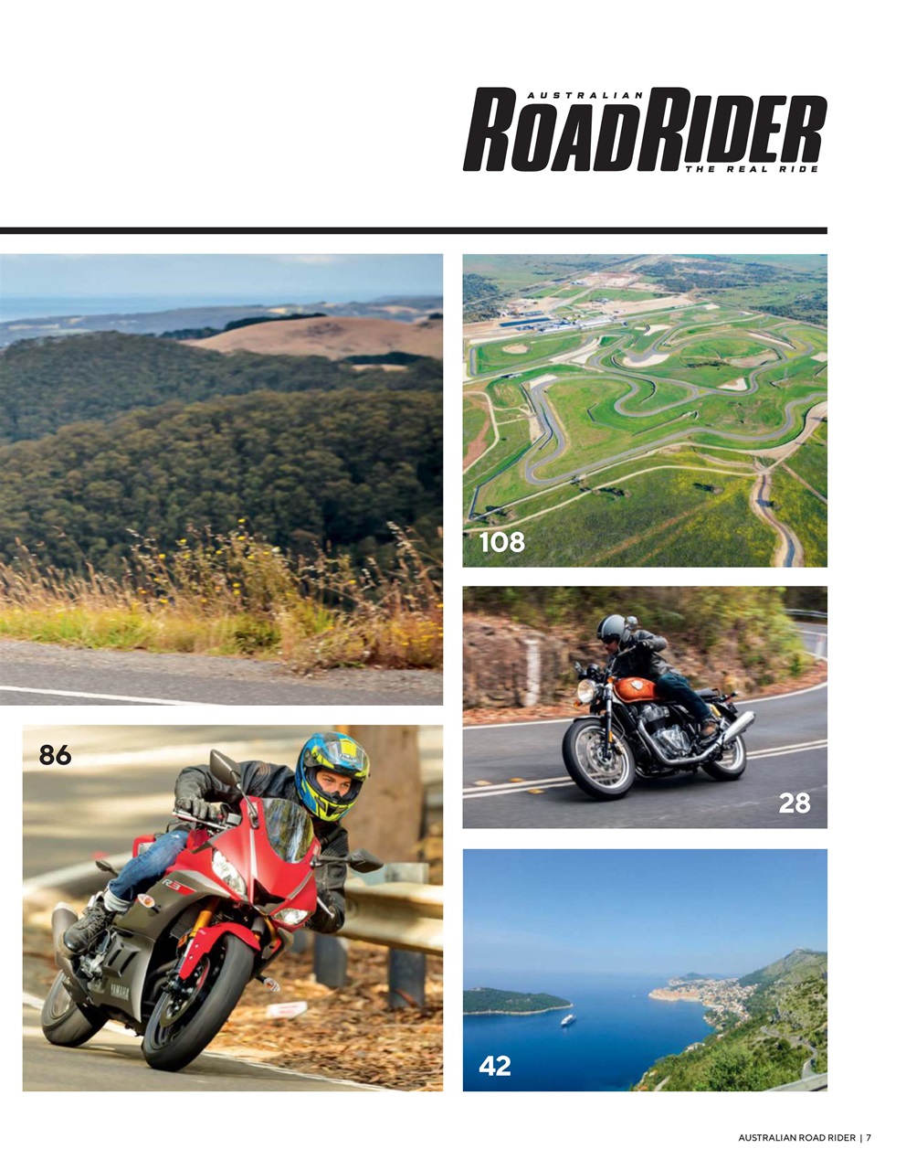 Australian Road Rider Preview Pages