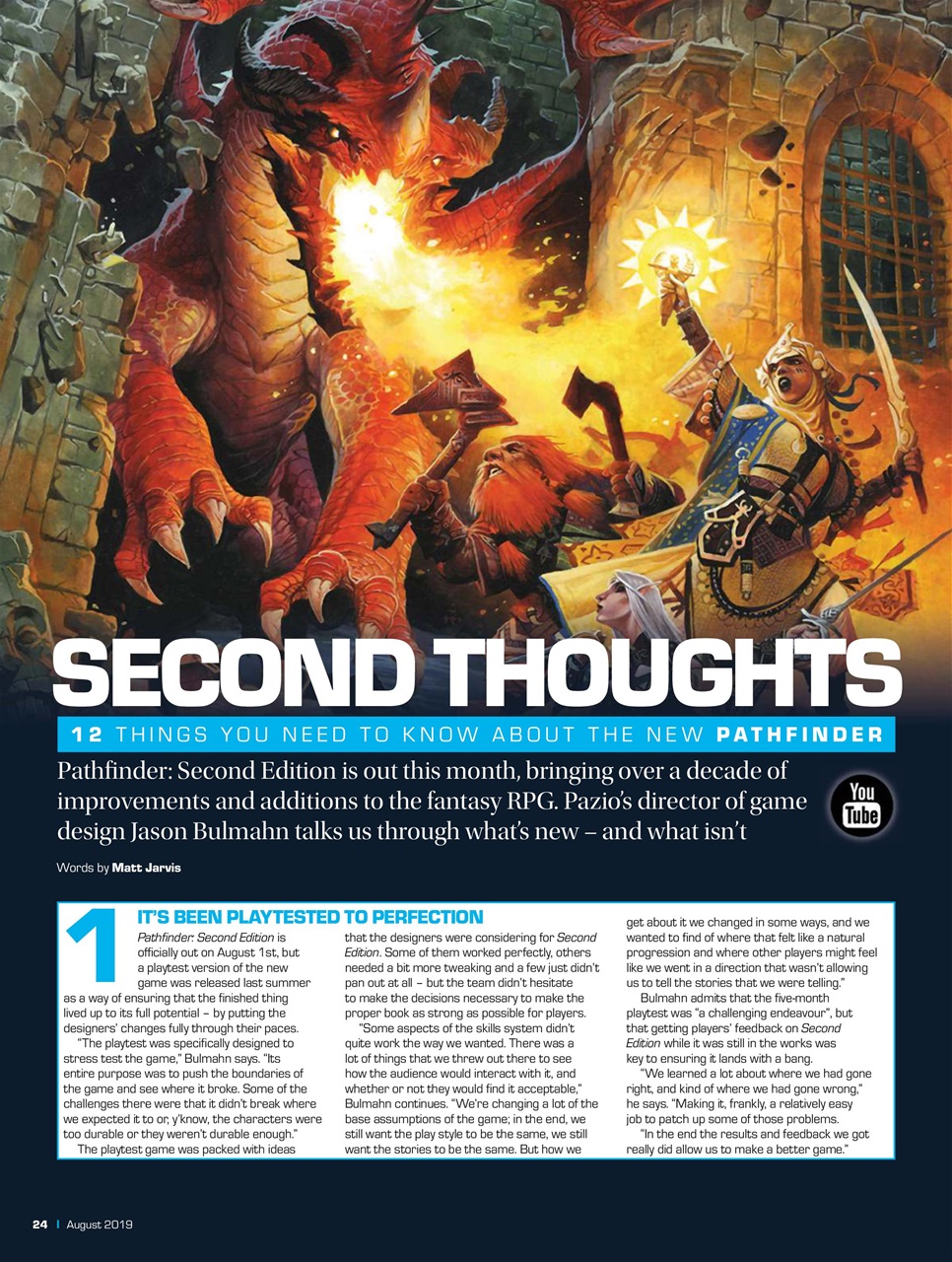 Tabletop Gaming Preview Pages