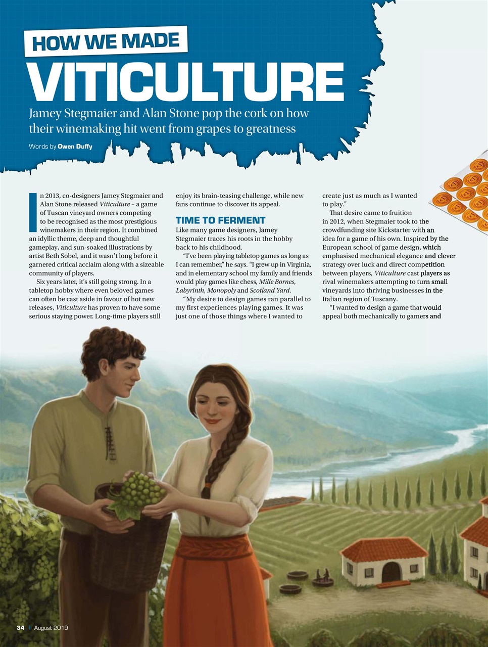 Tabletop Gaming Preview Pages