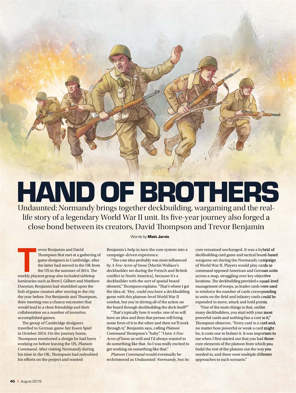 Tabletop Gaming Preview Pages