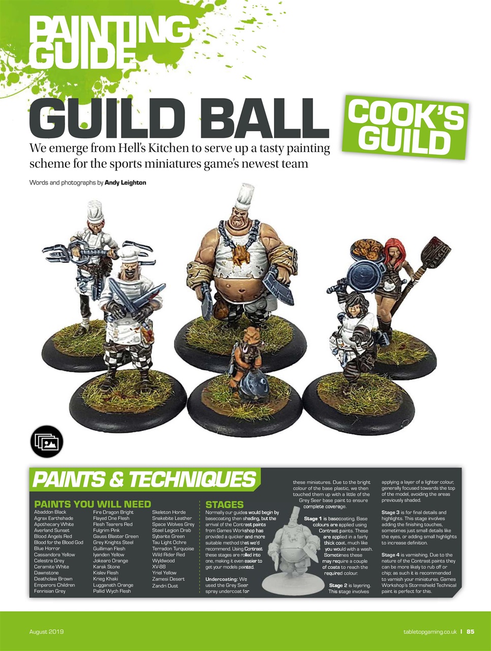 Tabletop Gaming Preview Pages