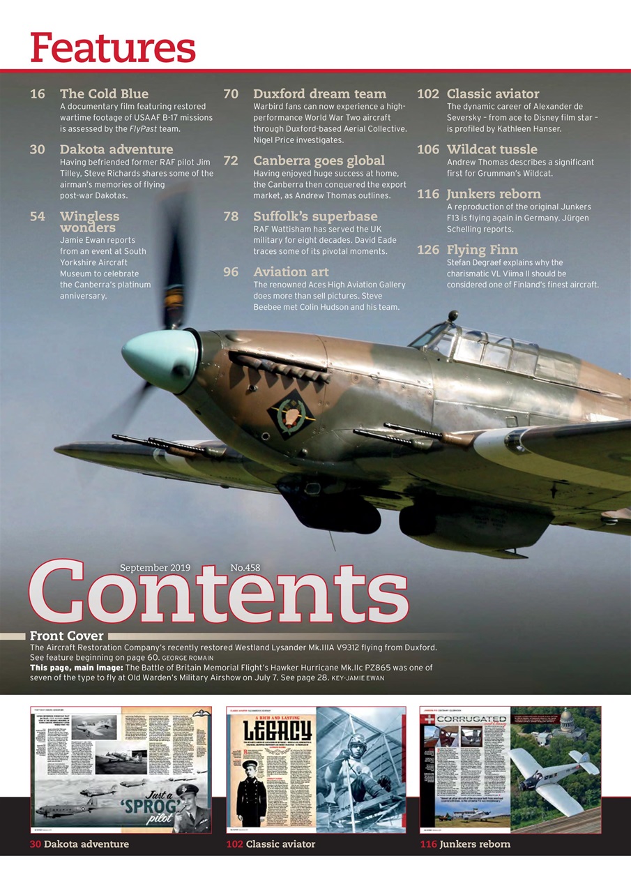 FlyPast Preview Pages