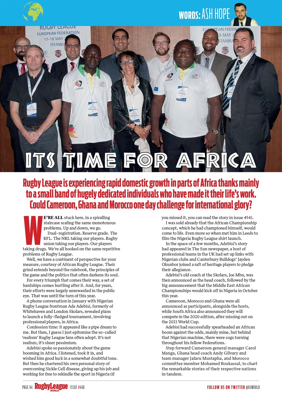 Rugby League World Preview Pages