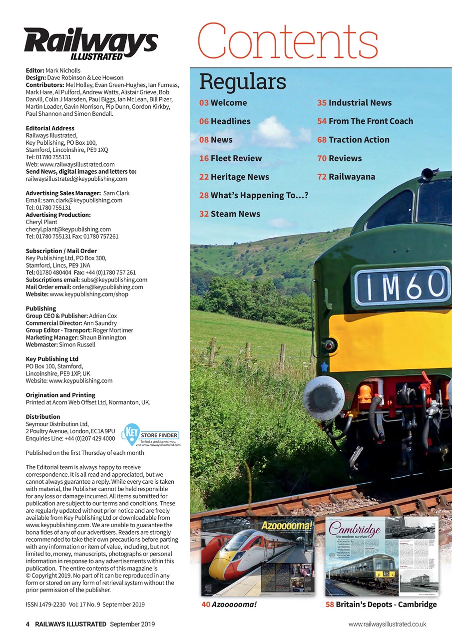 Railways Illustrated Preview Pages