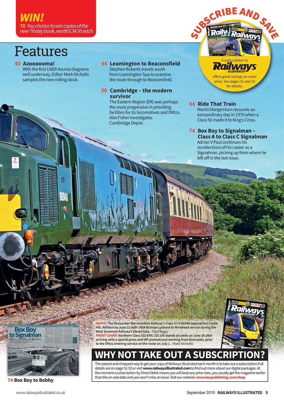 Railways Illustrated Preview Pages