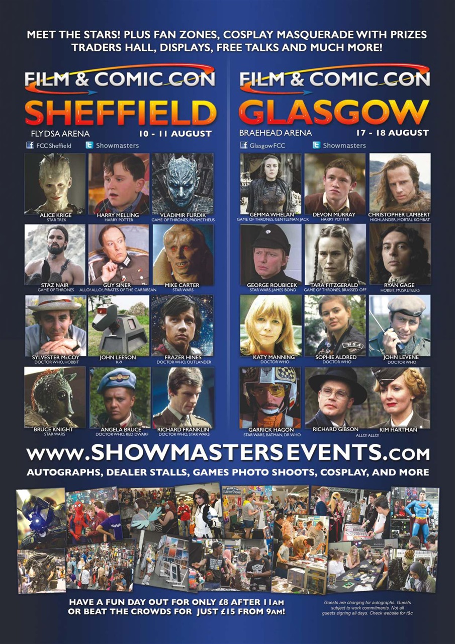 SciFiNow Preview Pages