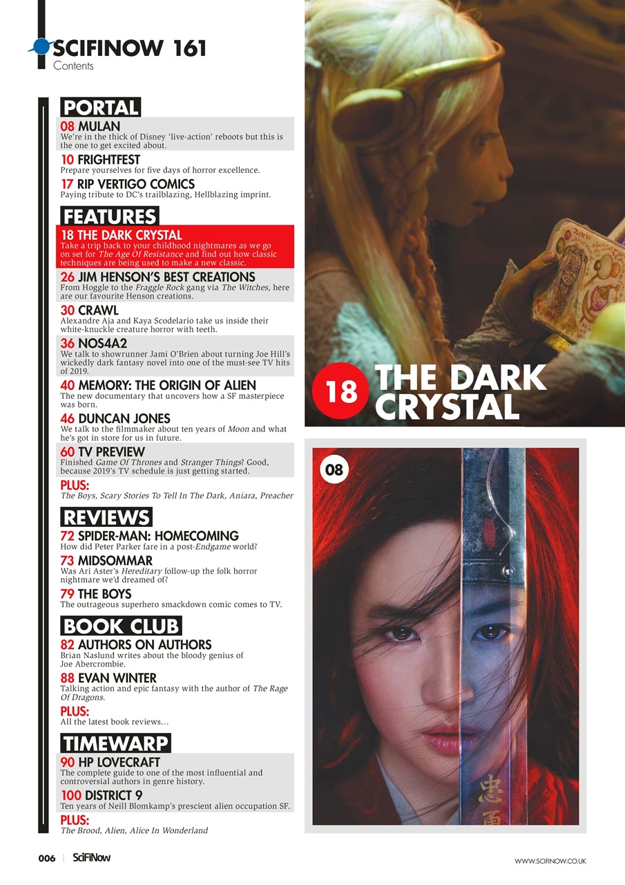 SciFiNow Preview Pages