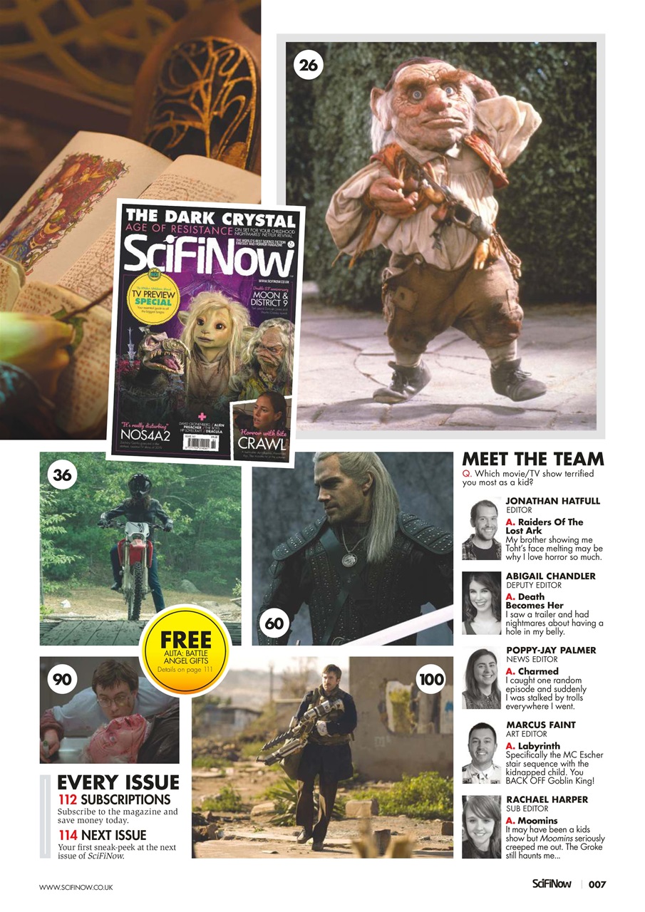 SciFiNow Preview Pages