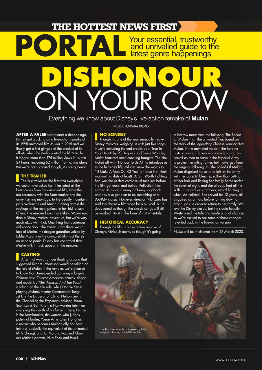 SciFiNow Preview Pages