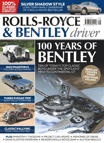 Rolls-Royce & Bentley Driver issue Issue 13