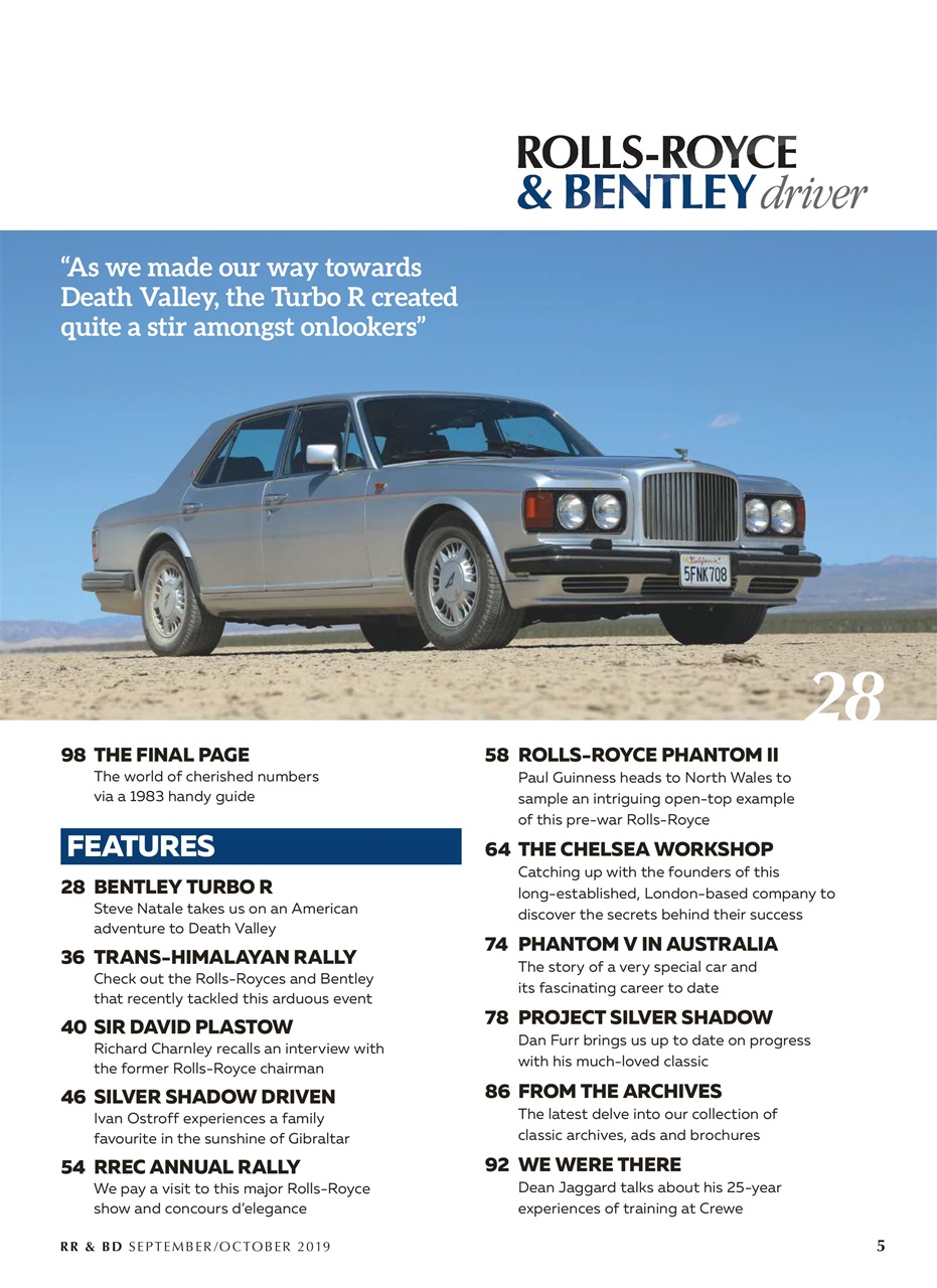 Rolls-Royce & Bentley Driver Preview Pages