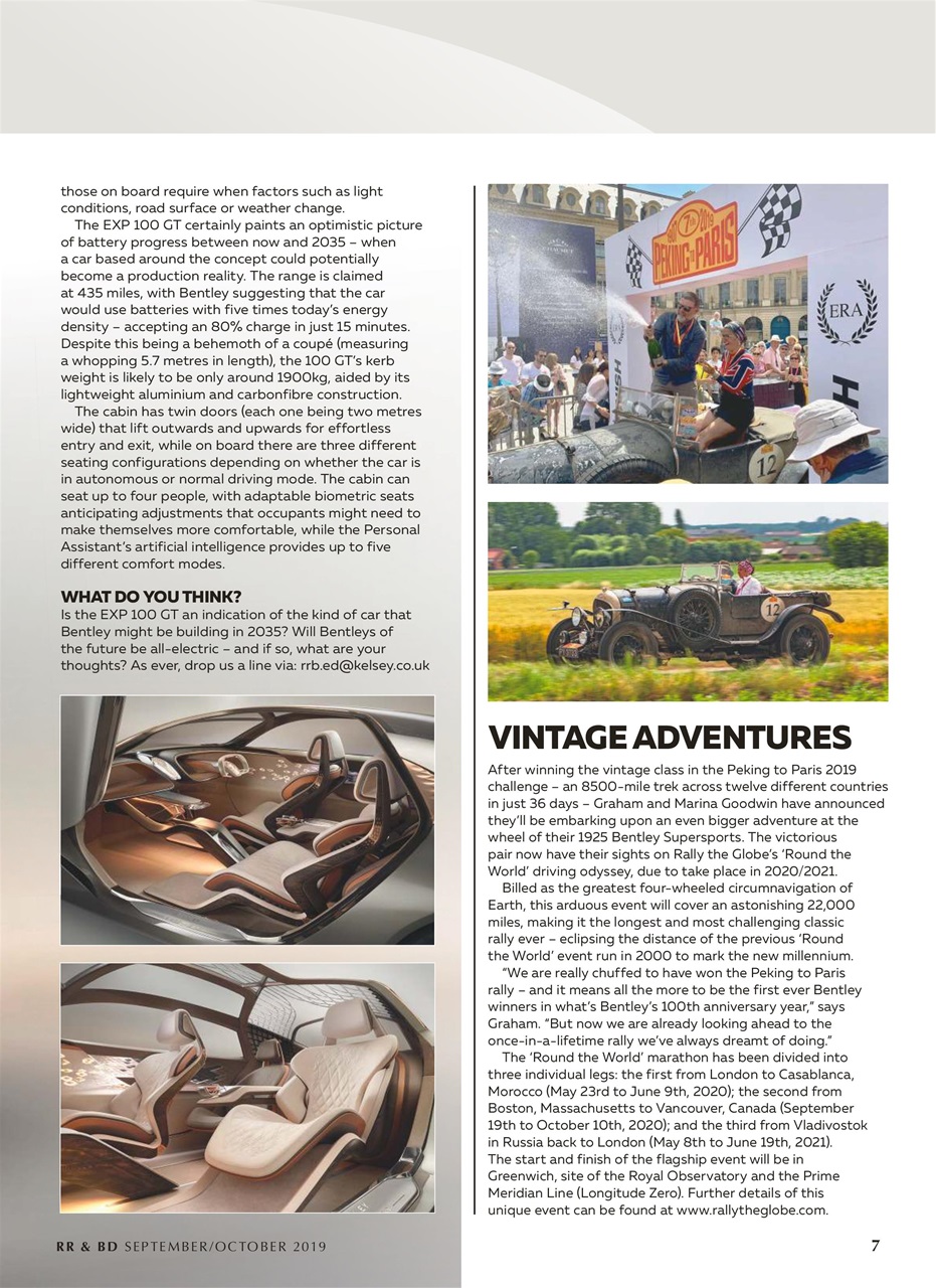 Rolls-Royce & Bentley Driver Preview Pages