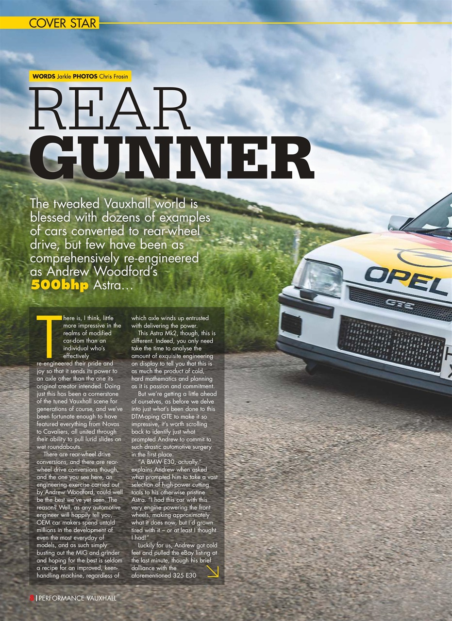 Performance Vauxhall Preview Pages