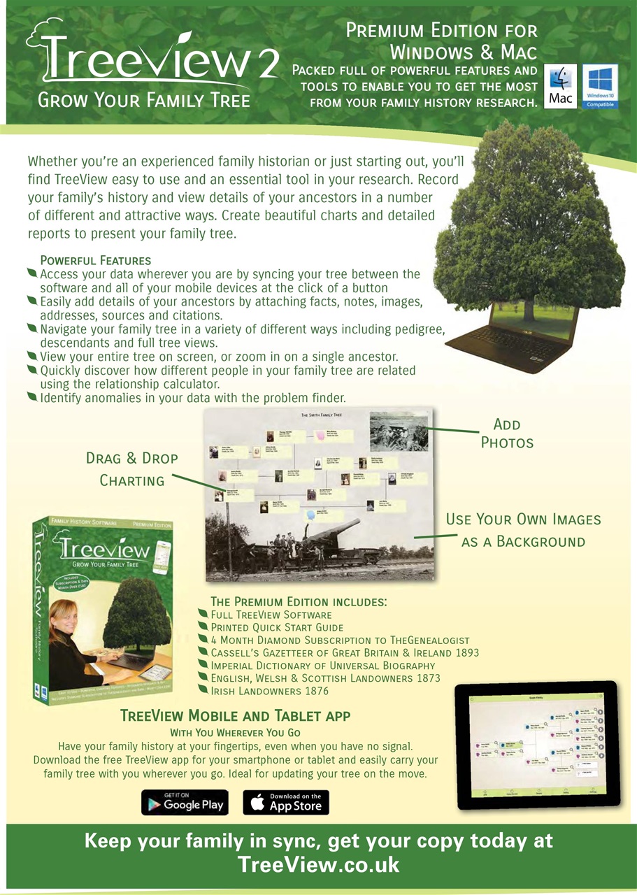 Family Tree Preview Pages
