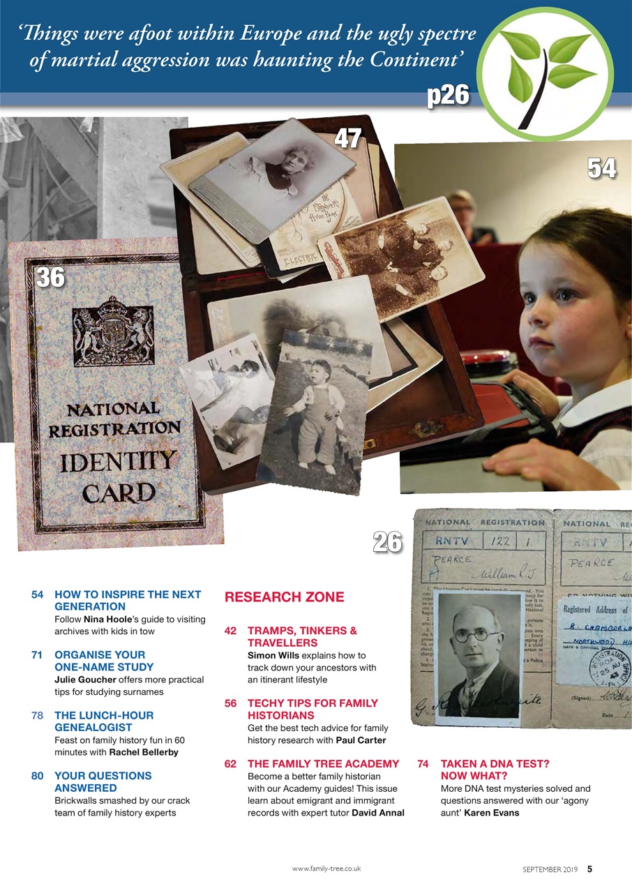 Family Tree Preview Pages