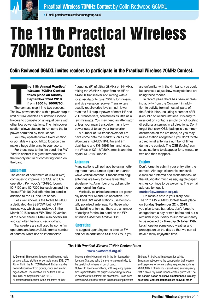 Practical Wireless Preview Pages