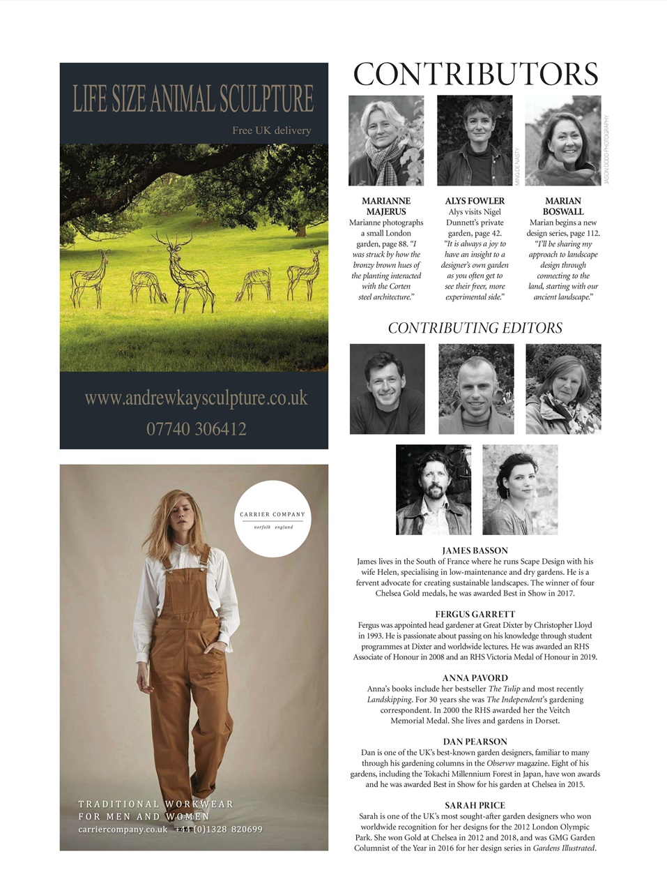 Gardens Illustrated Preview Pages