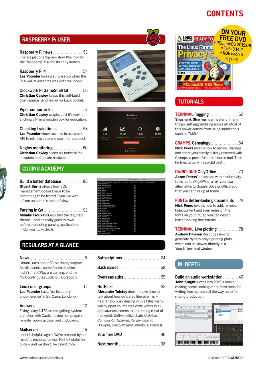 Linux Format Preview Pages
