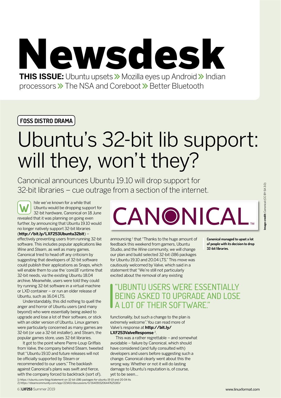 Linux Format Preview Pages