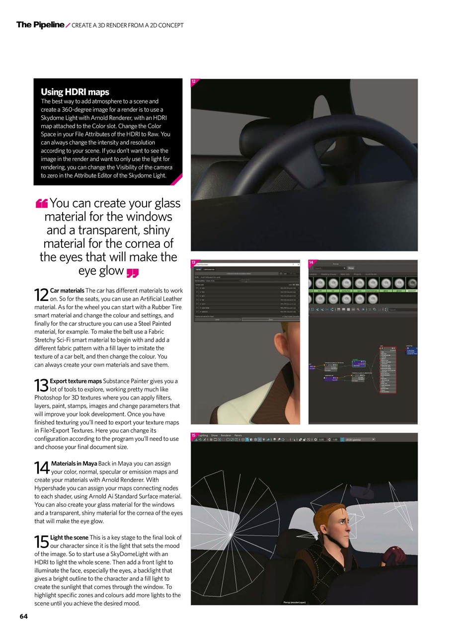 3D Artist Preview Pages