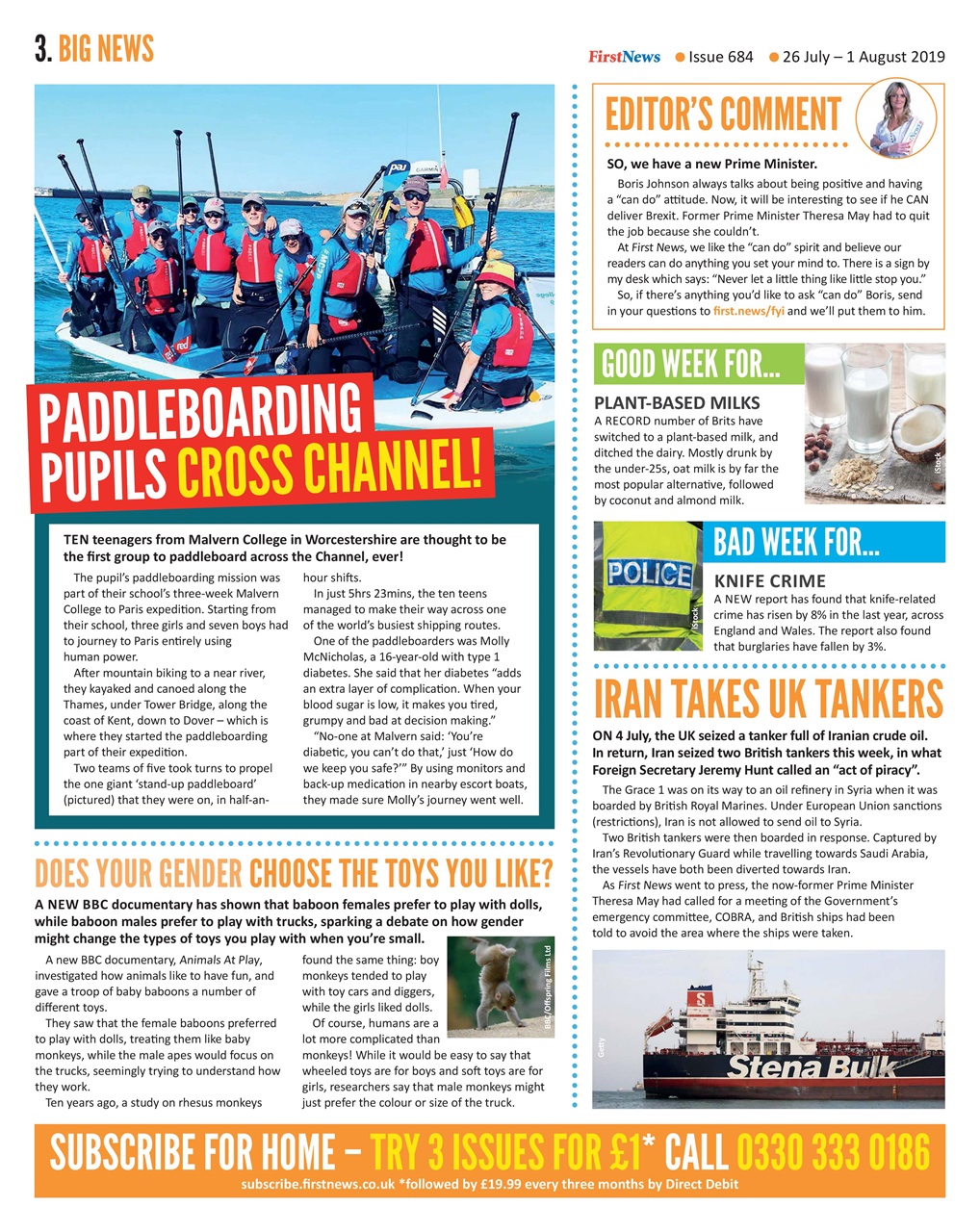 First News Preview Pages