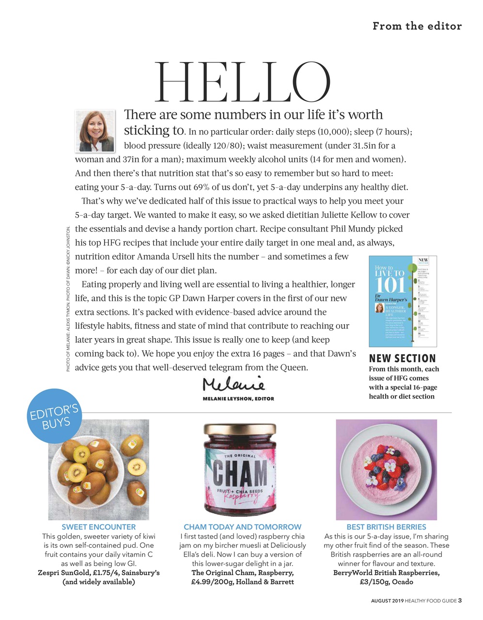 Healthy Food Guide Preview Pages