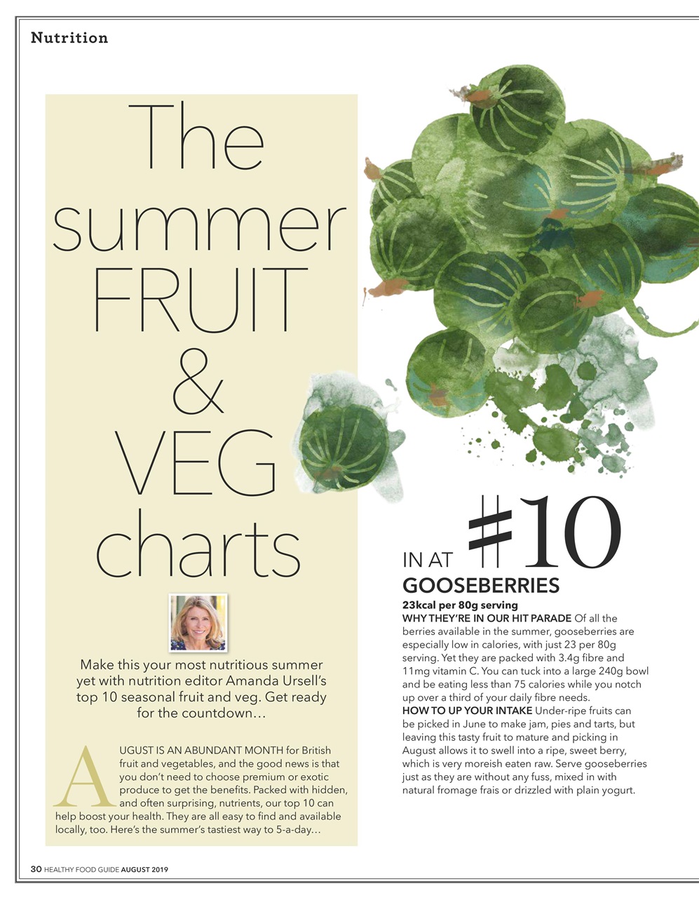 Healthy Food Guide Preview Pages