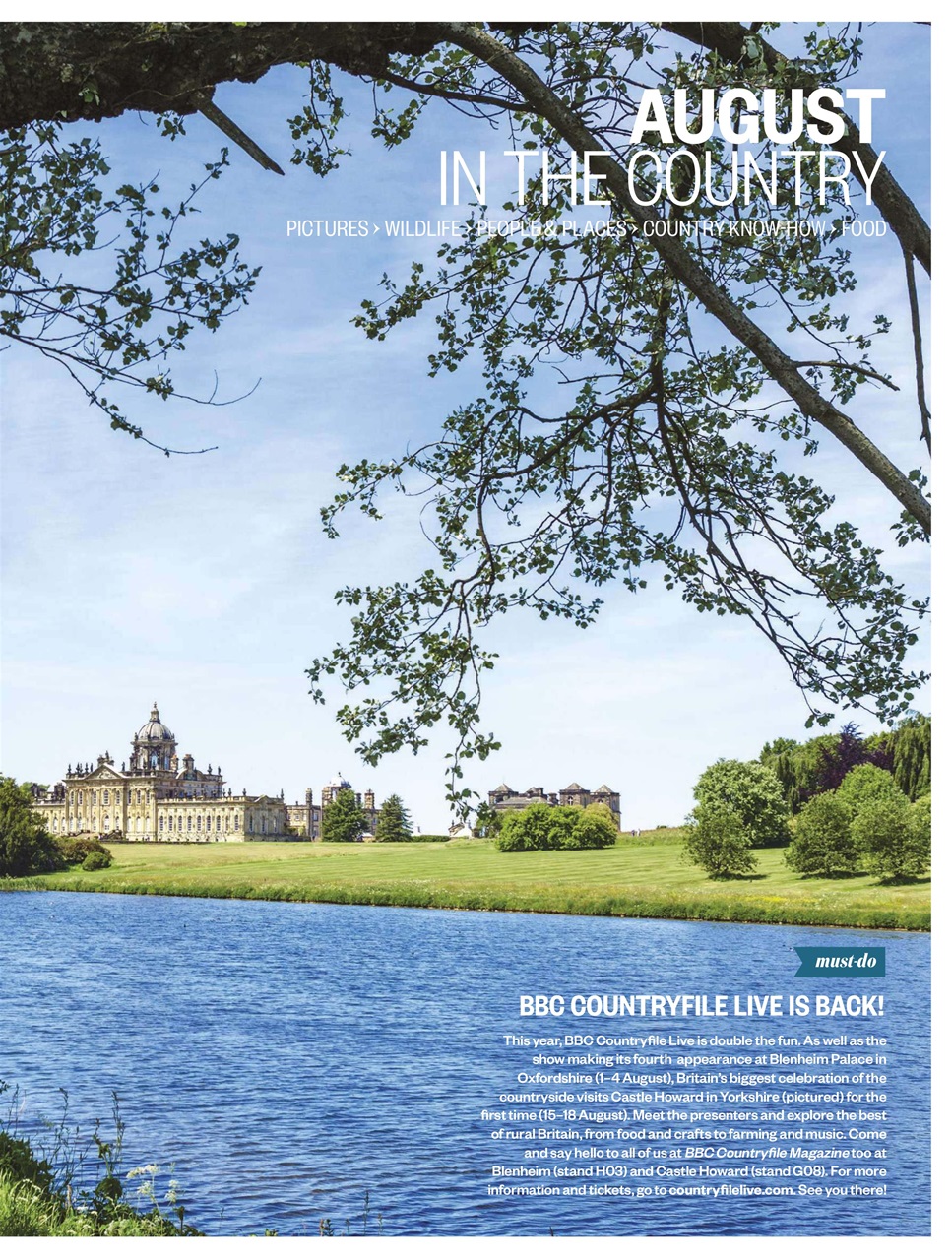 BBC Countryfile Magazine Preview Pages