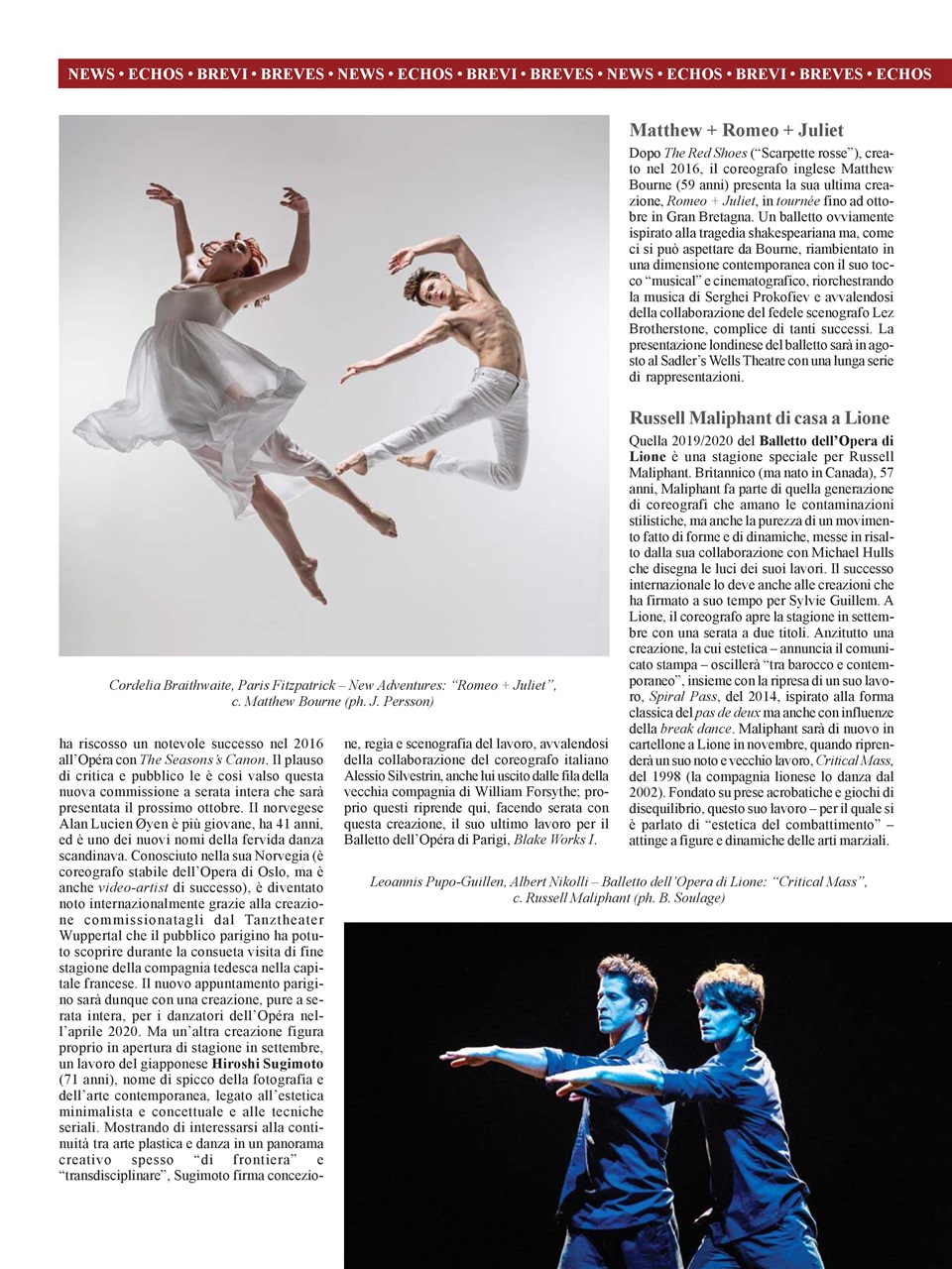 BALLET2000 Edizione Italia Preview Pages