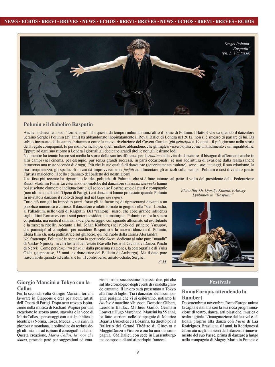 BALLET2000 Edizione Italia Preview Pages