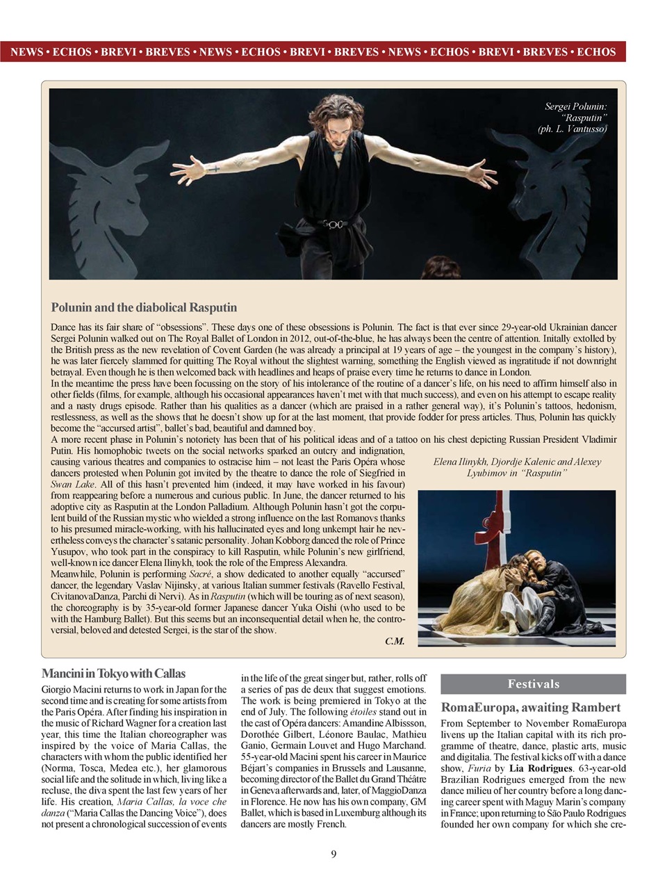 BALLET2000 English Edition Preview Pages