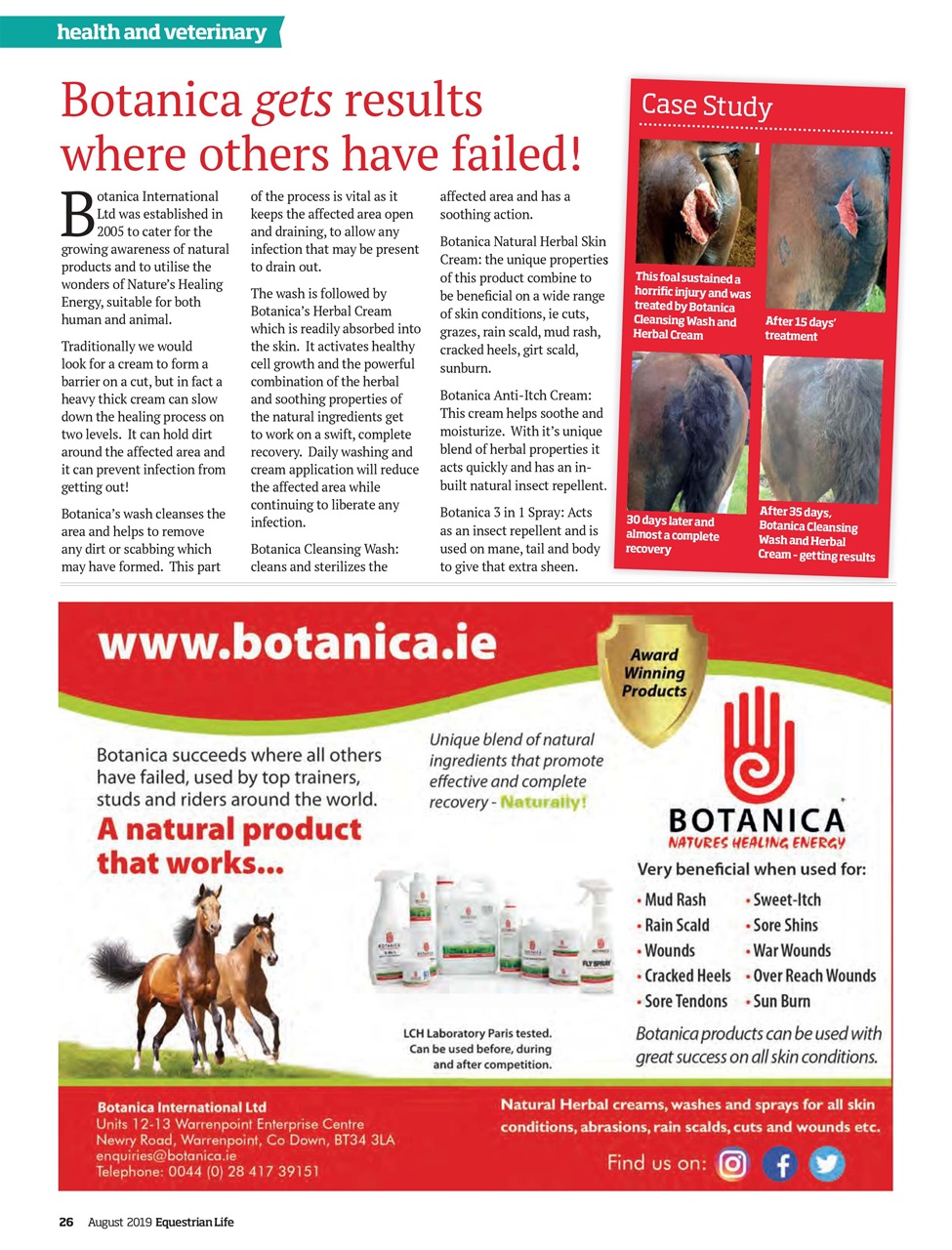 Equestrian Life Magazine Preview Pages