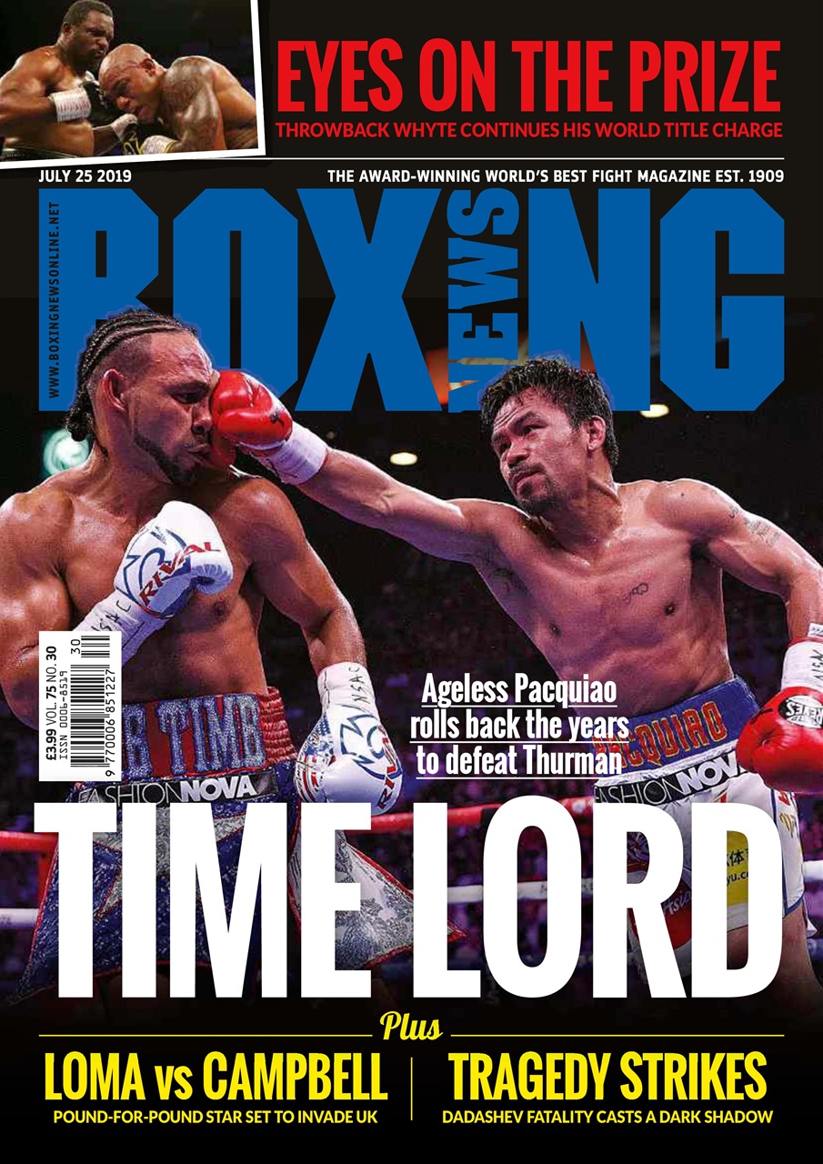 Boxing News Preview Pages