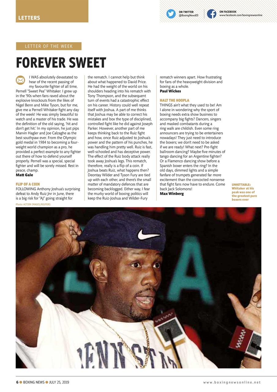 Boxing News Preview Pages