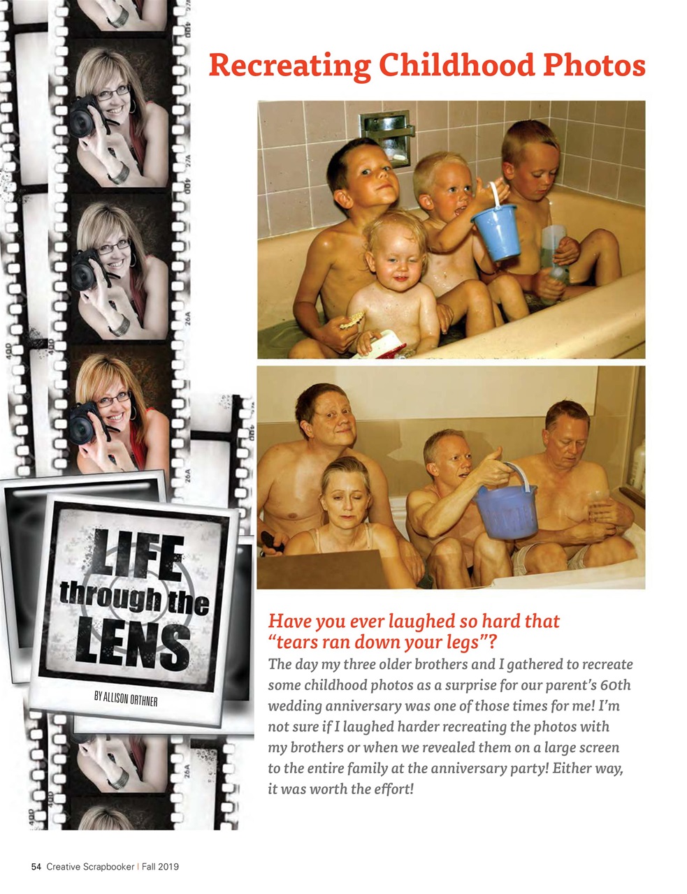 Creative Scrapbooker Preview Pages