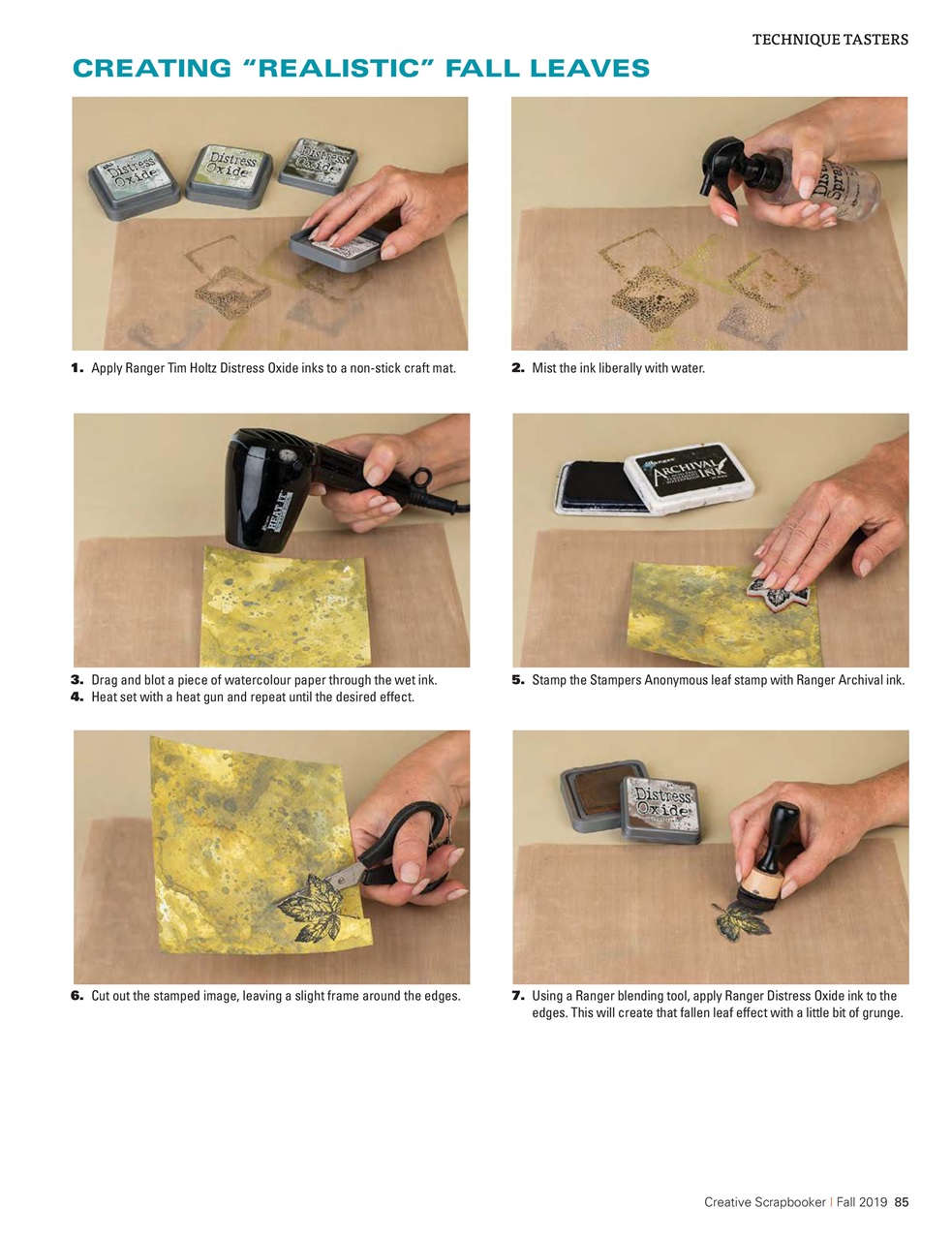 Creative Scrapbooker Preview Pages