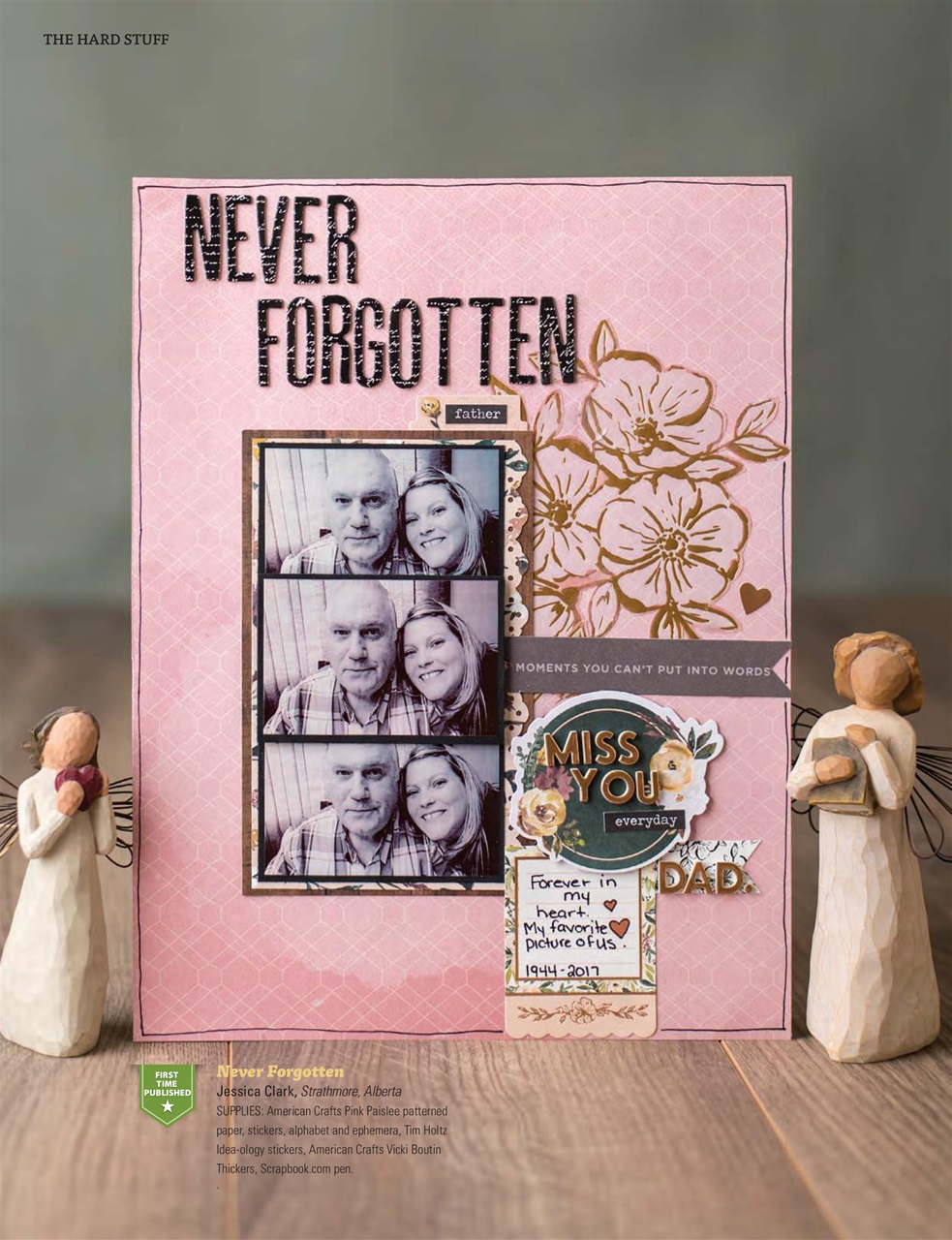 Creative Scrapbooker Preview Pages