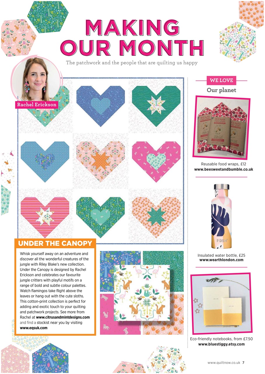 Quilt Now Preview Pages