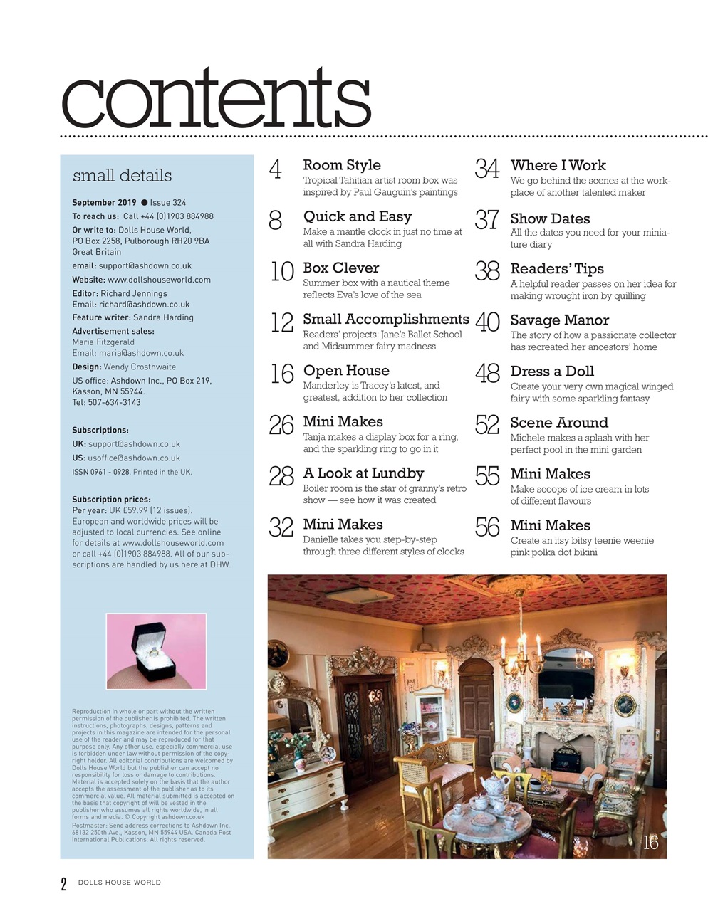 Dolls House World Preview Pages