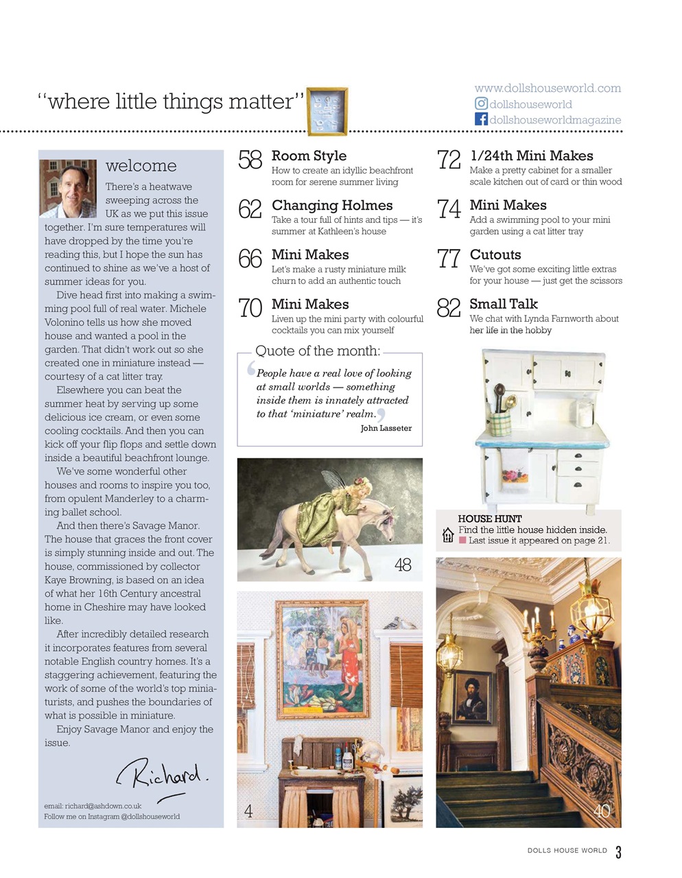 Dolls House World Preview Pages