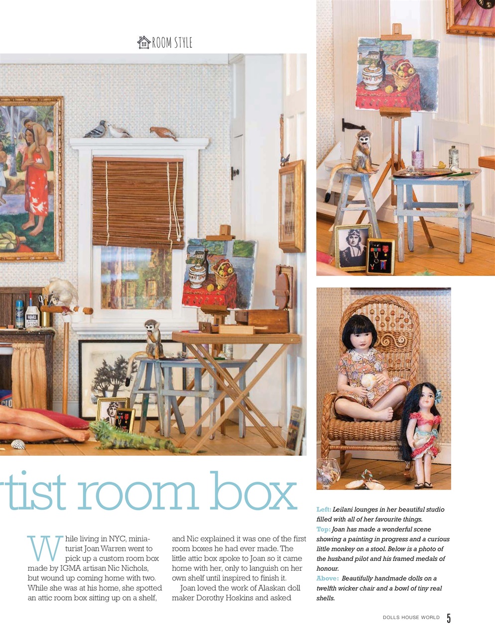 Dolls House World Preview Pages
